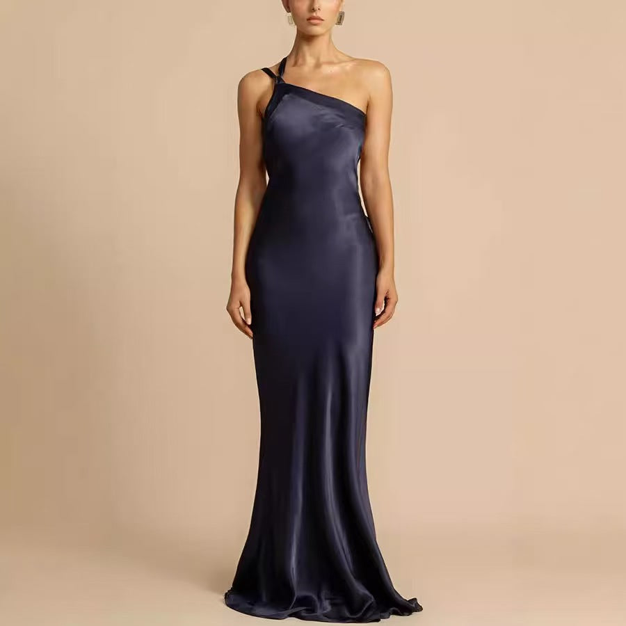 One Shoulder Cutout Mini Dress