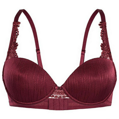 Sassa Miracle Molded Cup Padded Plunge Bra Underwire Fit